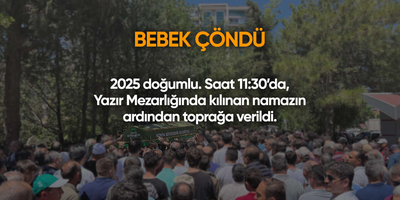 Konya'da bugün vefat edenler | 19 Aralık 2025 7